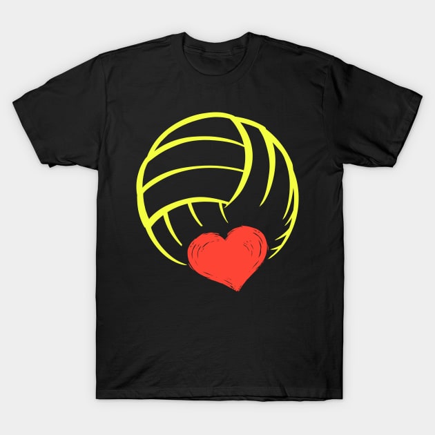 Volleyball Coach Beach Volleyball Gift T-Shirt by Linco